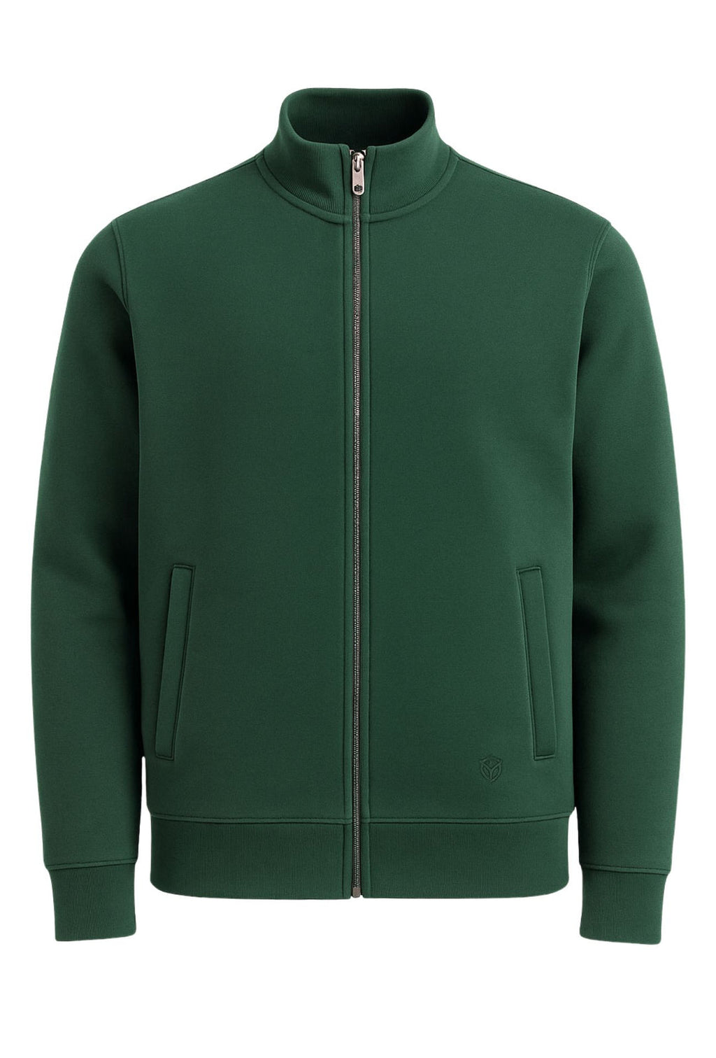 This men's sweatshirt jacket